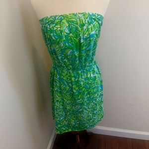 Strapless dress by Lilly Pulitzer